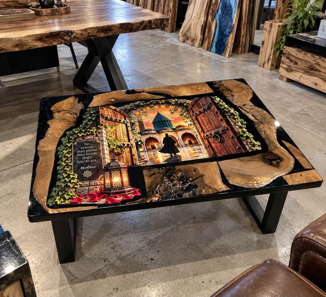 Konyalı Sanat dekoratif masa